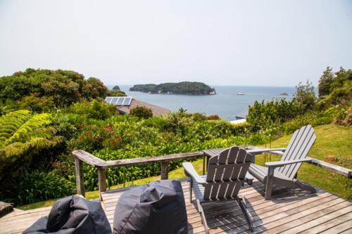Sea Cottage Hahei Bagian luar foto