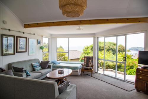 Sea Cottage Hahei Bagian luar foto