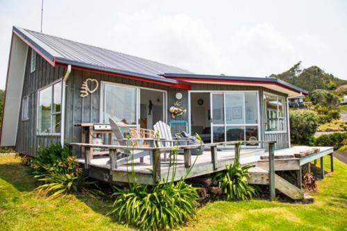 Sea Cottage Hahei Bagian luar foto
