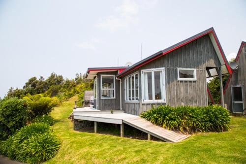 Sea Cottage Hahei Bagian luar foto