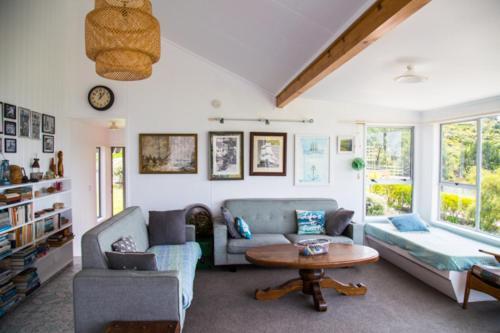 Sea Cottage Hahei Bagian luar foto